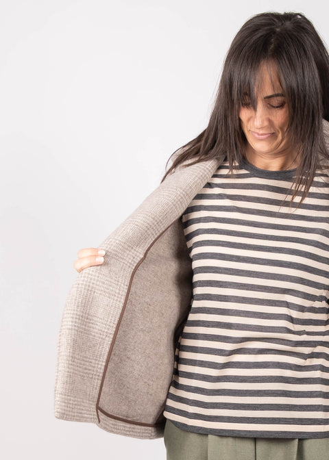 Giacca Lori in lana e alpaca