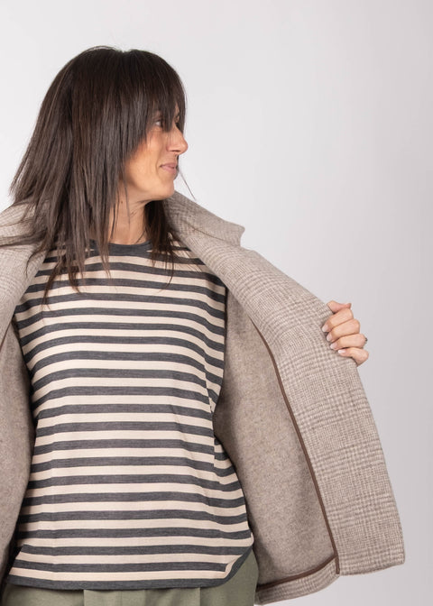 Giacca Lori in lana e alpaca