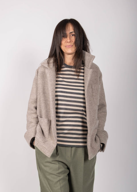 Giacca Lori in lana e alpaca