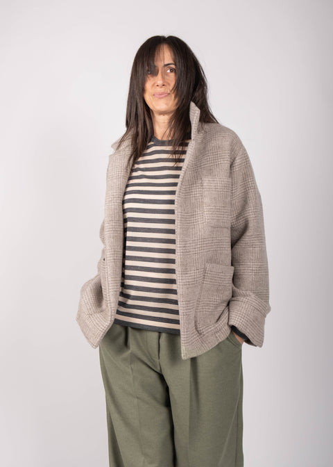 Giacca Lori in lana e alpaca