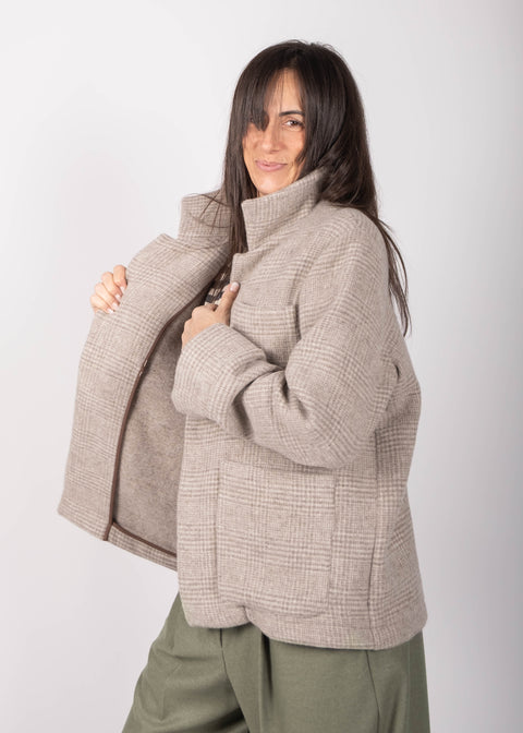 Giacca Lori in lana e alpaca