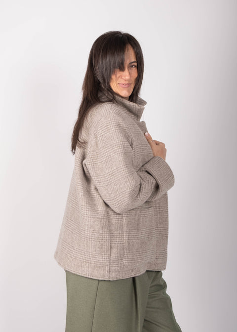 Giacca Lori in lana e alpaca