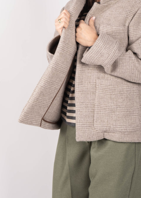 Giacca Lori in lana e alpaca