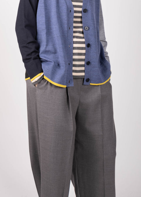 Cardigan Fabrizia in pura lana merino