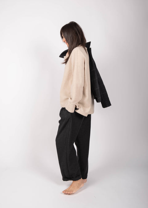 Giacca Lori in scacco di lana