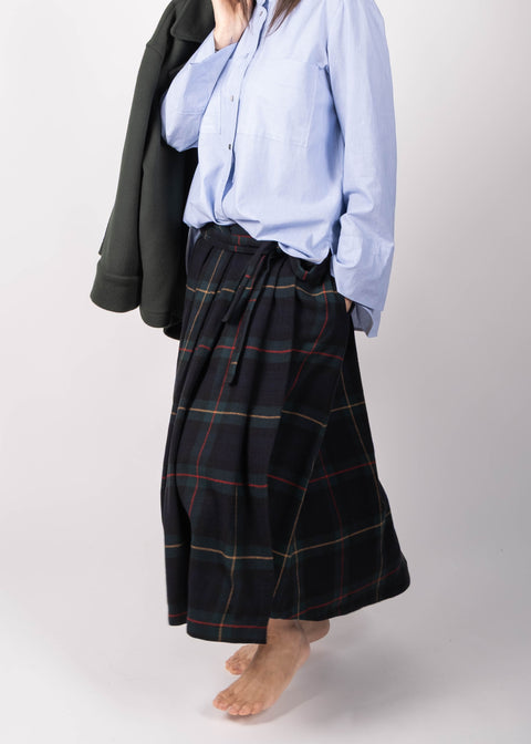 Gonna Isabella in tartan inglese