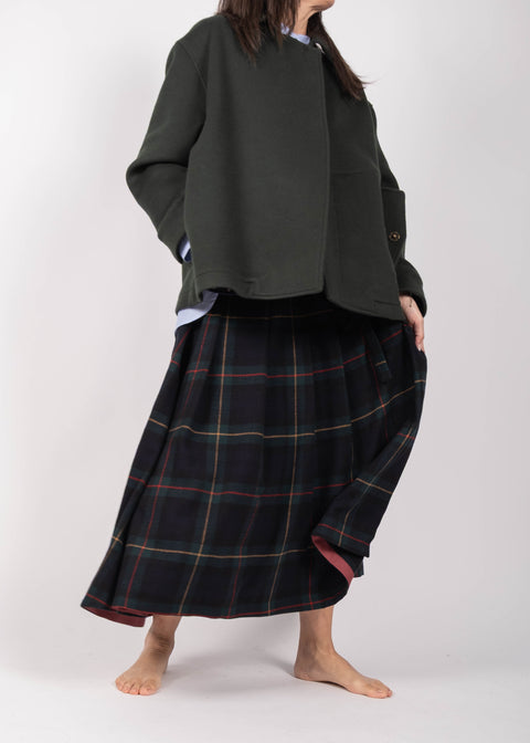 Gonna Isabella in tartan inglese