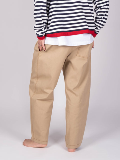 Pantalone Loto in drill di cotone