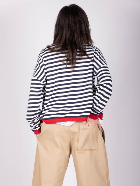 Pantalone Loto in drill di cotone