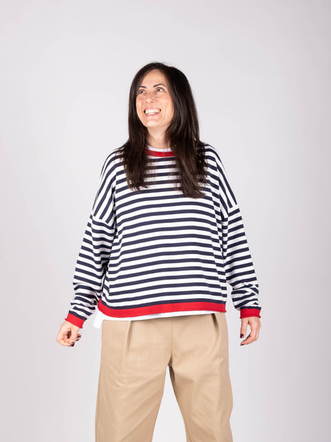 Maglia Iris in filo di cotone