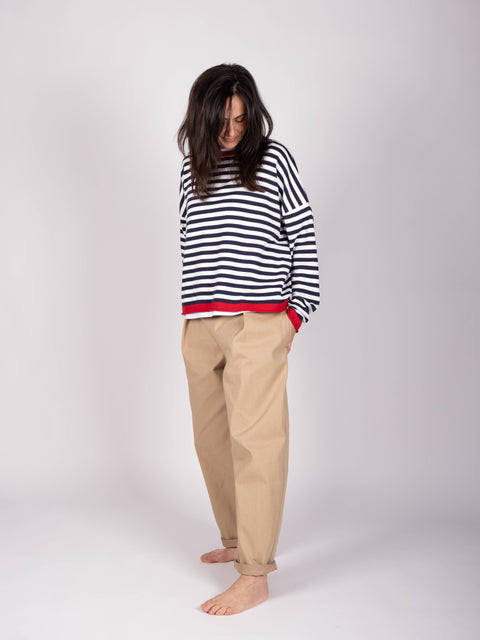 Maglia Iris in filo di cotone