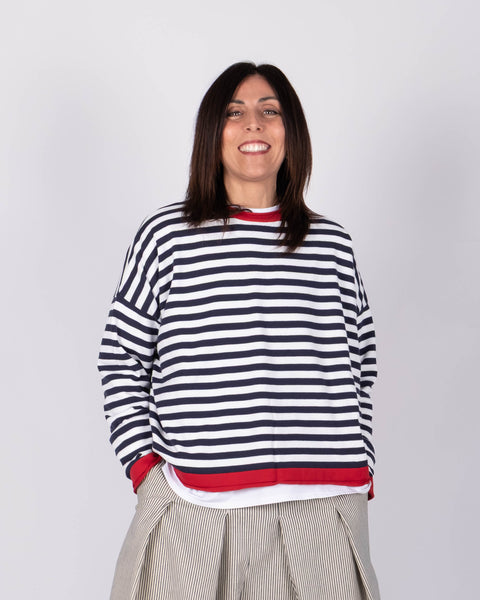 Maglia Iris in filo di cotone