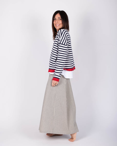 Maglia Iris in filo di cotone