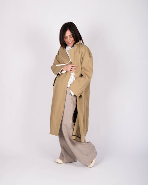 Pantalone Giovanna in lino e cotone