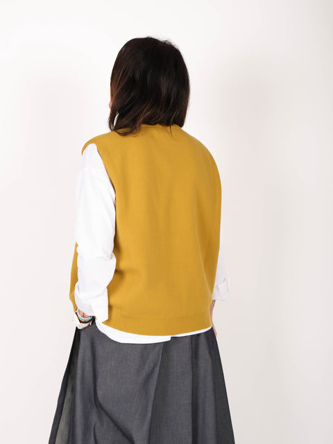 Gilet Vittoria tinta unita