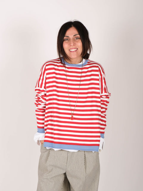 Maglia Iris in filo di cotone