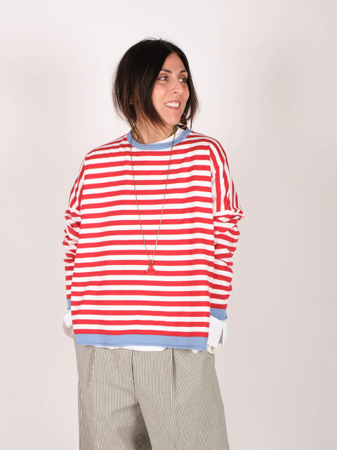 Maglia Iris in filo di cotone