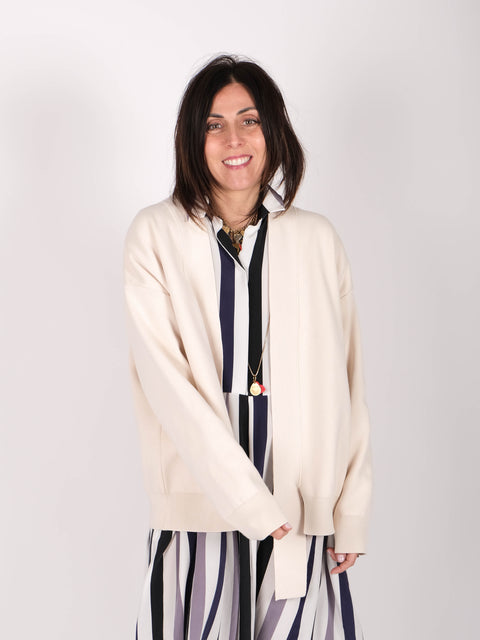 Cardigan Filippa 100% filo di cotone