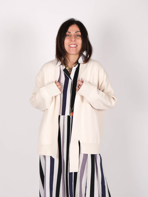 Cardigan Filippa 100% filo di cotone