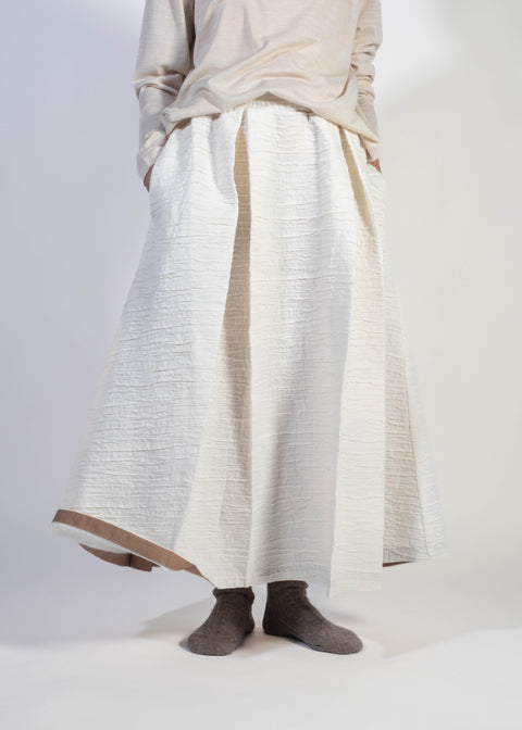 Gonna Maria Luna goffrata