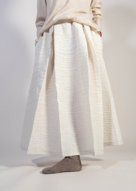 Gonna Maria Luna goffrata