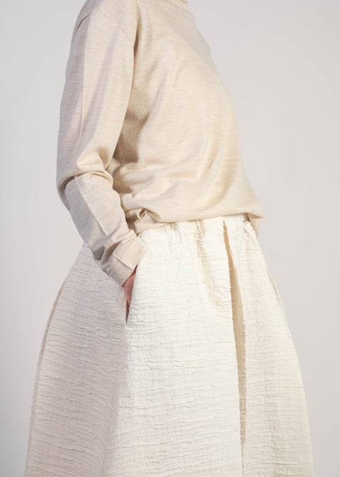 Gonna Maria Luna goffrata