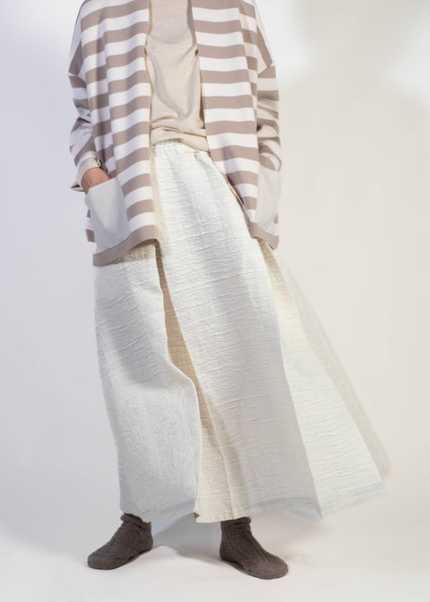 Gonna Maria Luna goffrata