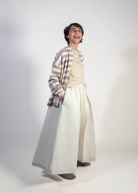 Gonna Maria Luna goffrata