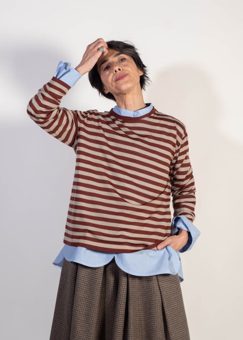 T-shirt Diana in 100% lana merino