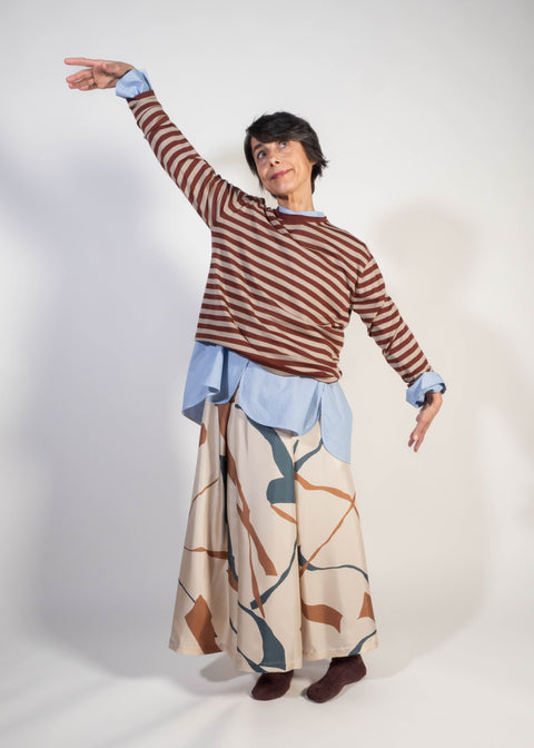 Gonna Maria Luna 100% seta