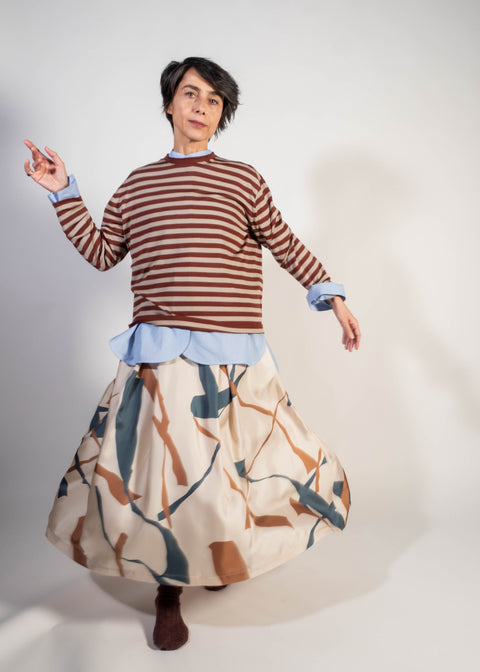 Gonna Maria Luna 100% seta