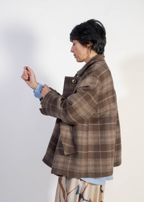 Cappotto Gaspare Cortina lana e cachemire