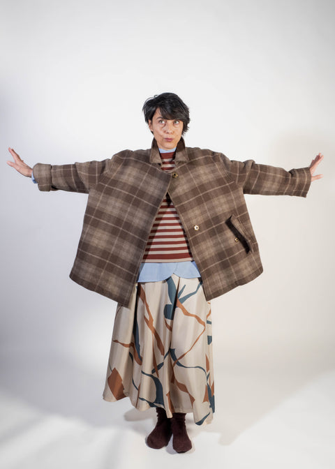 Cappotto Gaspare Cortina lana e cachemire