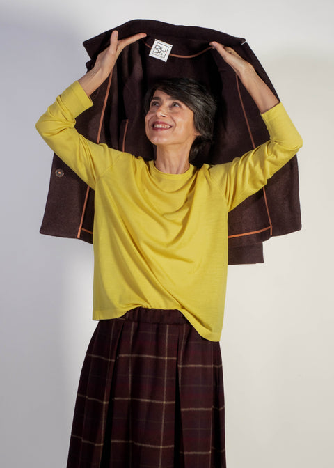 T-shirt Diana in 100% lana merino