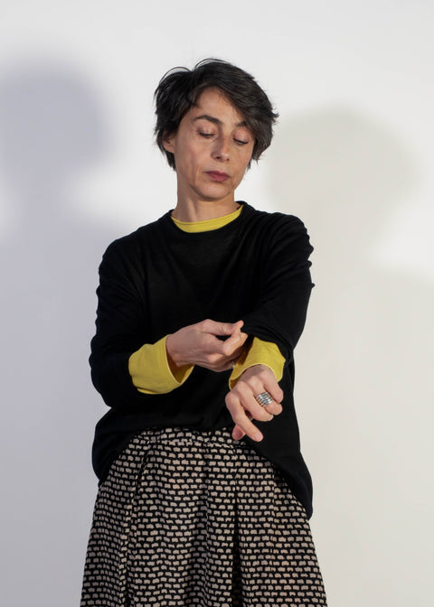 T-shirt Diana in 100% lana merino