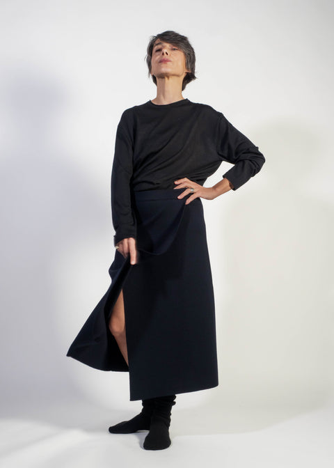 Gonna Donata in lana merino