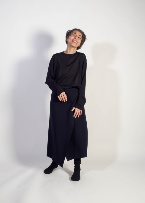 T-shirt Diana in 100% lana merino