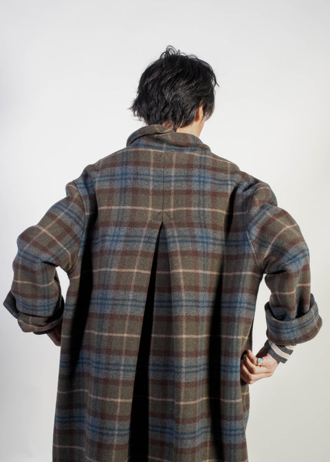 Cappotto Zuzzurro Galles 100% lana