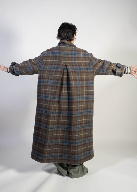 Cappotto Zuzzurro Galles 100% lana