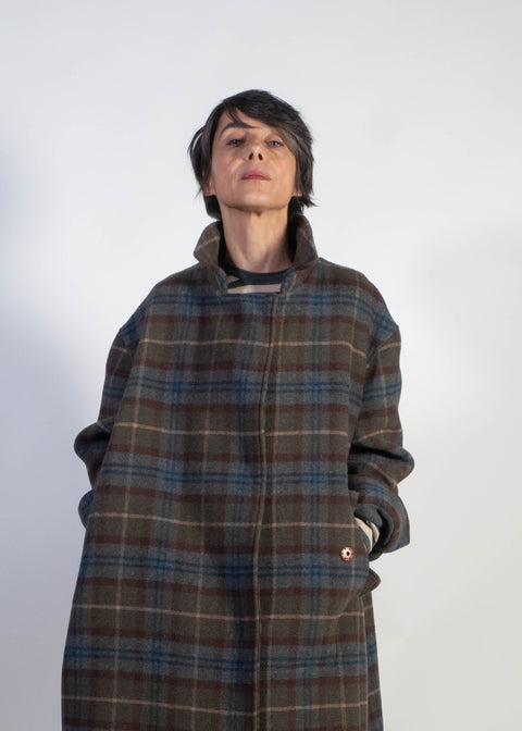 Cappotto Zuzzurro Galles 100% lana