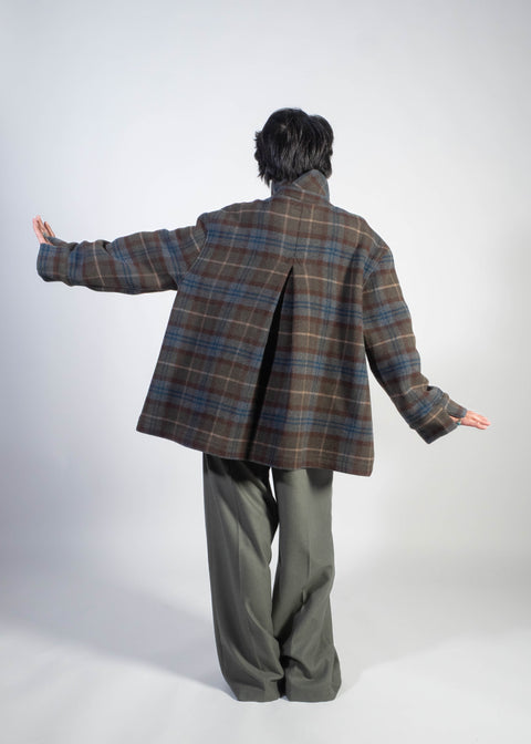 Cappotto Gaspare Galles 100% lana