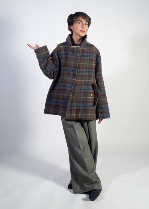 Cappotto Gaspare Galles 100% lana