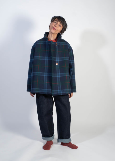 Cappotto Gaspare Oxfort lana e cachemire