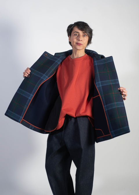 Cappotto Gaspare Oxfort lana e cachemire