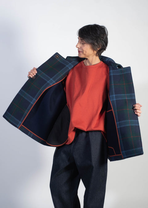 Cappotto Gaspare Oxfort lana e cachemire