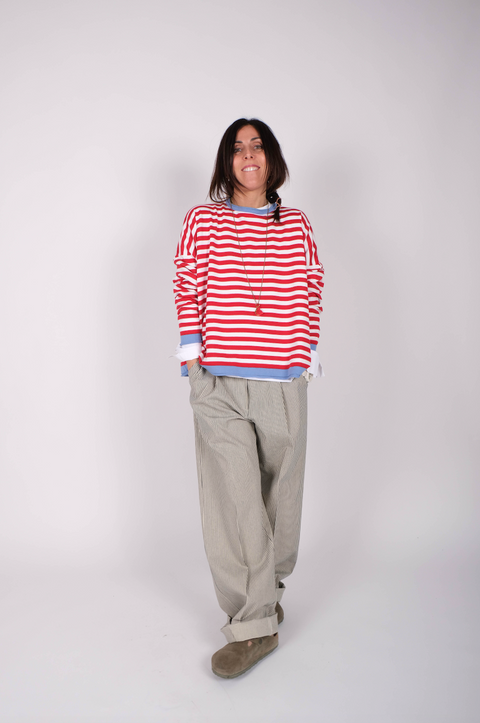 Pantalone Charlie millerighe